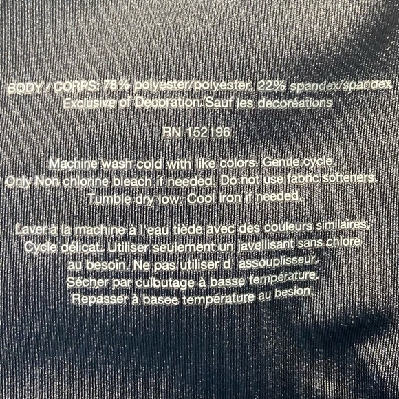 SoulCycle Lurex Core Shine Side Logo Stripe 7/8 High Waist Black Leggings - Picture 2 of 10